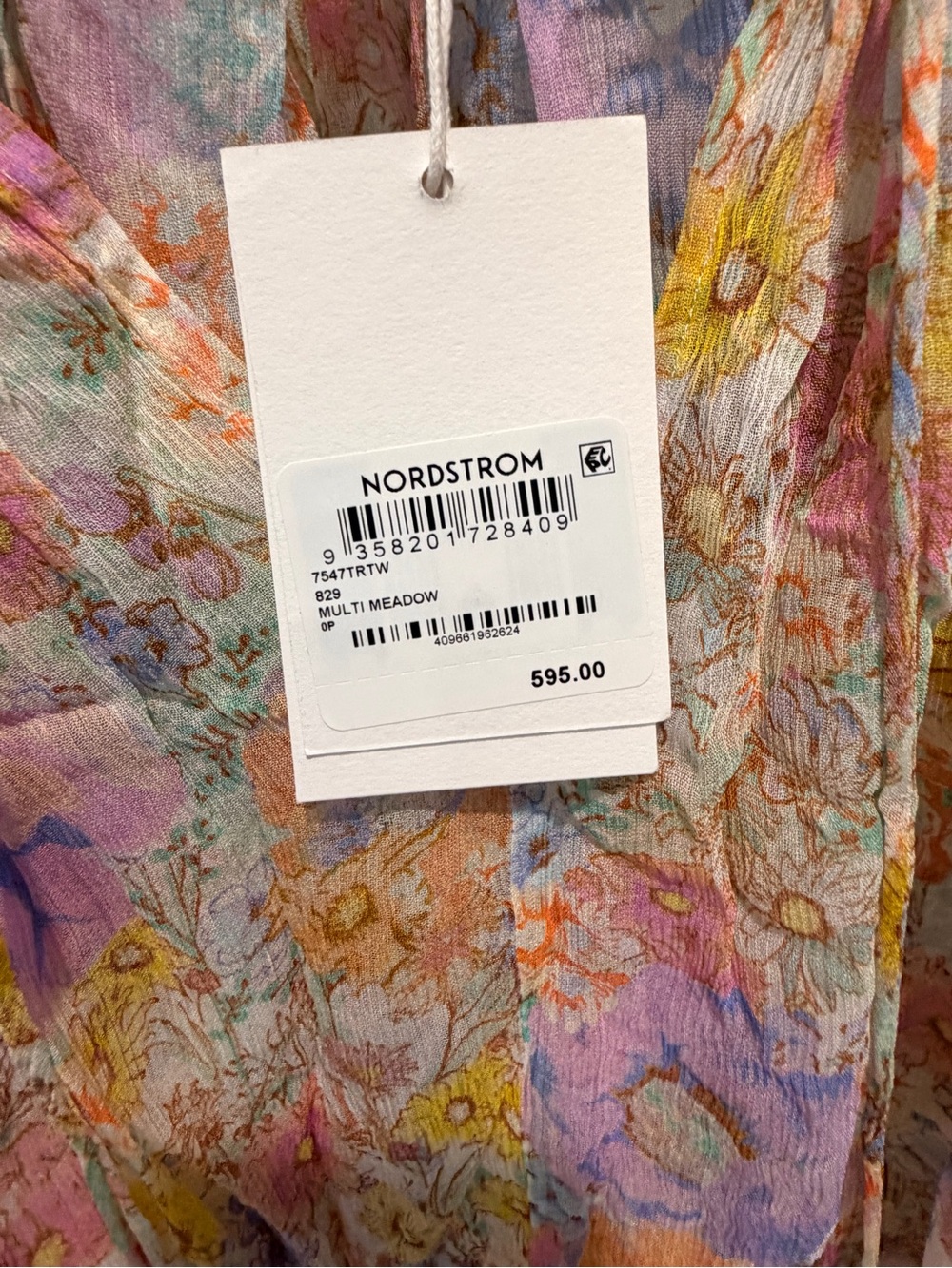 Zimmermann Butterfly Floral Print Top - Picture 5 of 6